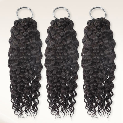 Water Wave Human Crochet Hair Extensions