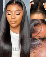 13x4 lace front wig straight human hair wigs | WigOutlets