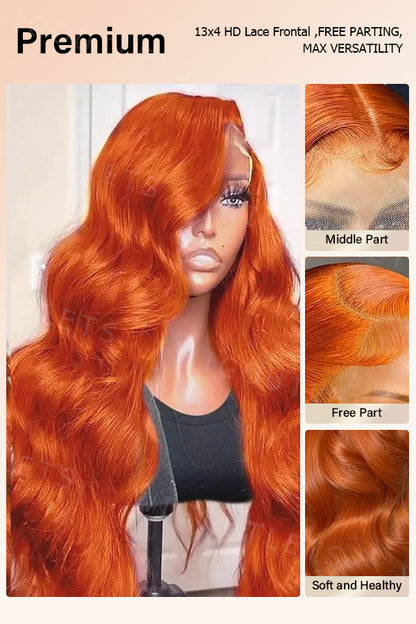 human hair wig details
