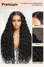 water wave wig wear and go glueless wig