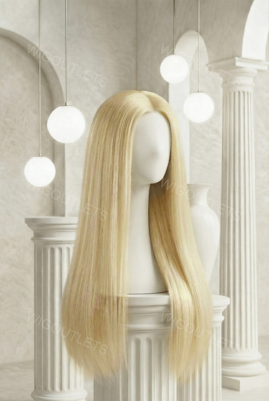 4x4 Straight Lace Closure Wig 613 Colored Wig Human Hair