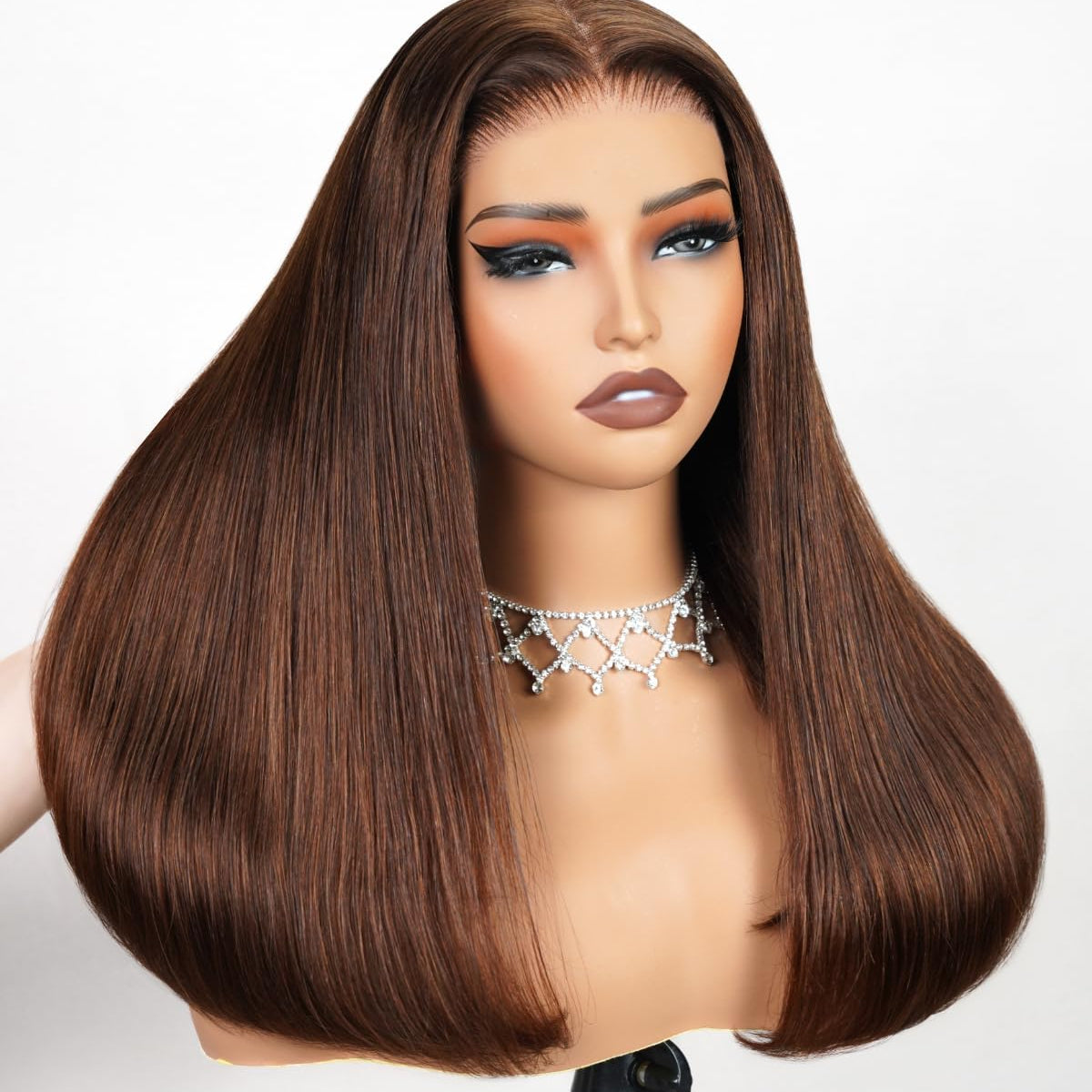 highlight lace wig human hair