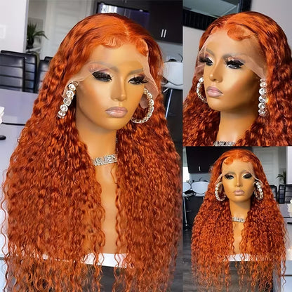 orange wig