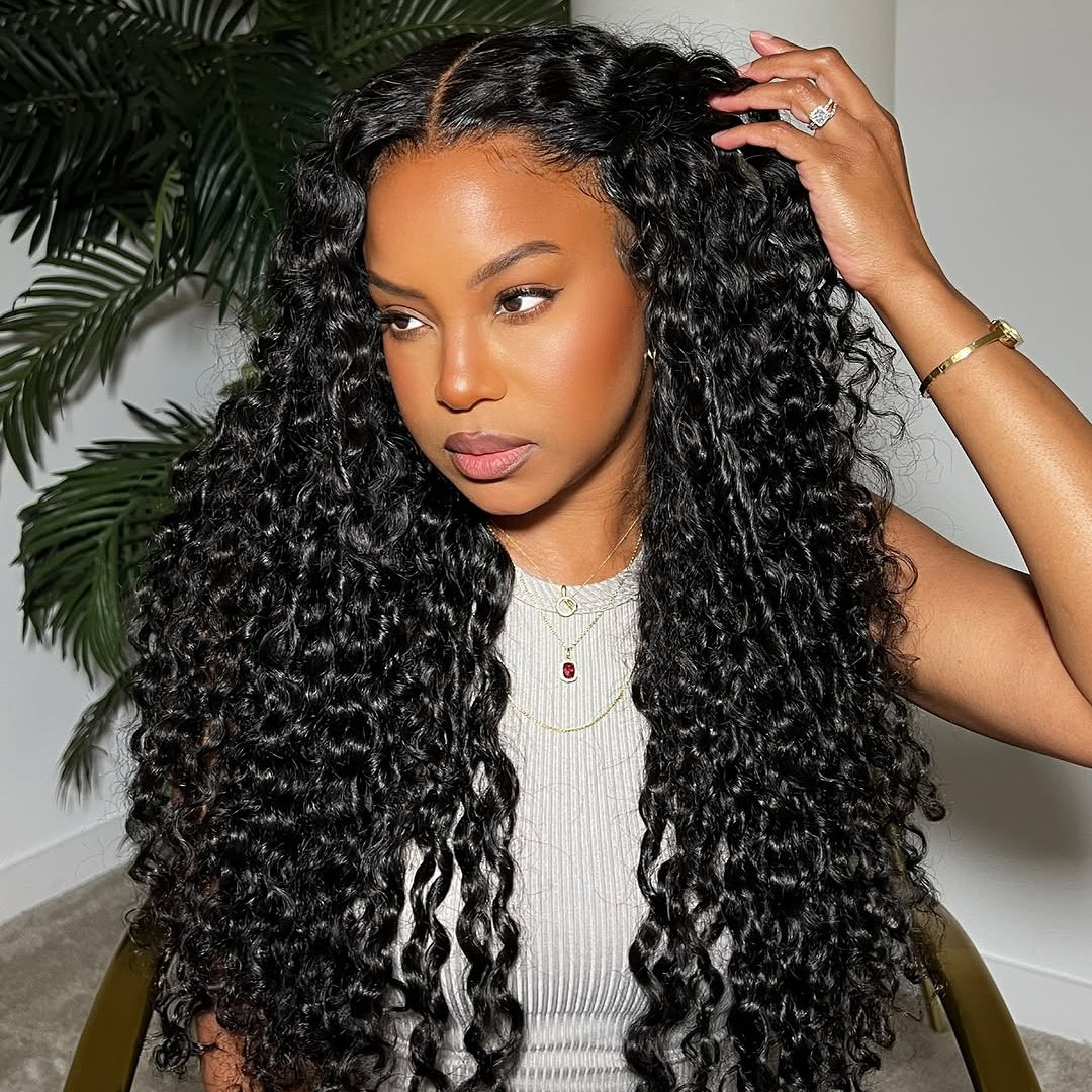 13x4 Lace Front Wig Deep Wave Hair Wigs 250% Density