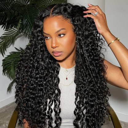 13x4 Lace Front Wig Deep Wave Hair Wigs 250% Density