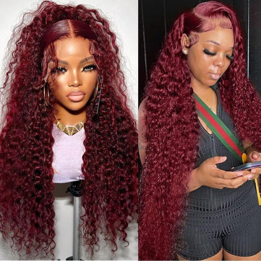 13x4 lace front wigs human hair 99j