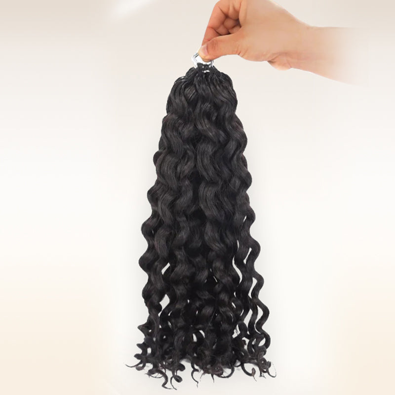 Water Wave Human Crochet Hair Extensions