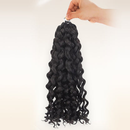 Water Wave Human Crochet Hair Extensions