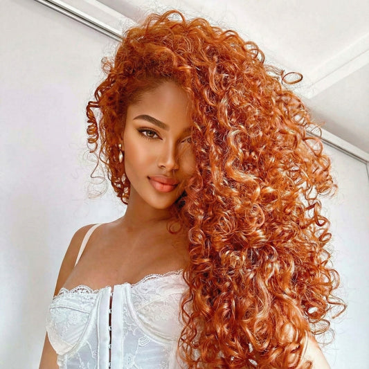 ginger lace front wigs human hair