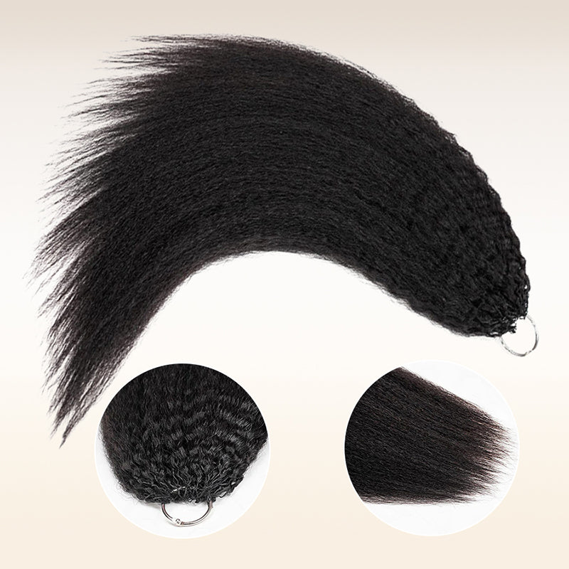Kinky Straigh Human Crochet Hair Extensions