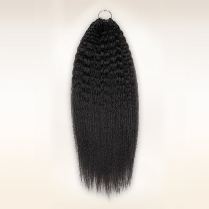 Kinky Straigh Human Crochet Hair Extensions