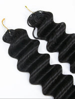 deep wave crochet human hair extensions | Wigoutlets