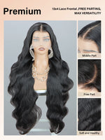 13x4 lace front wig body wave human hair wigs | WigOutlets