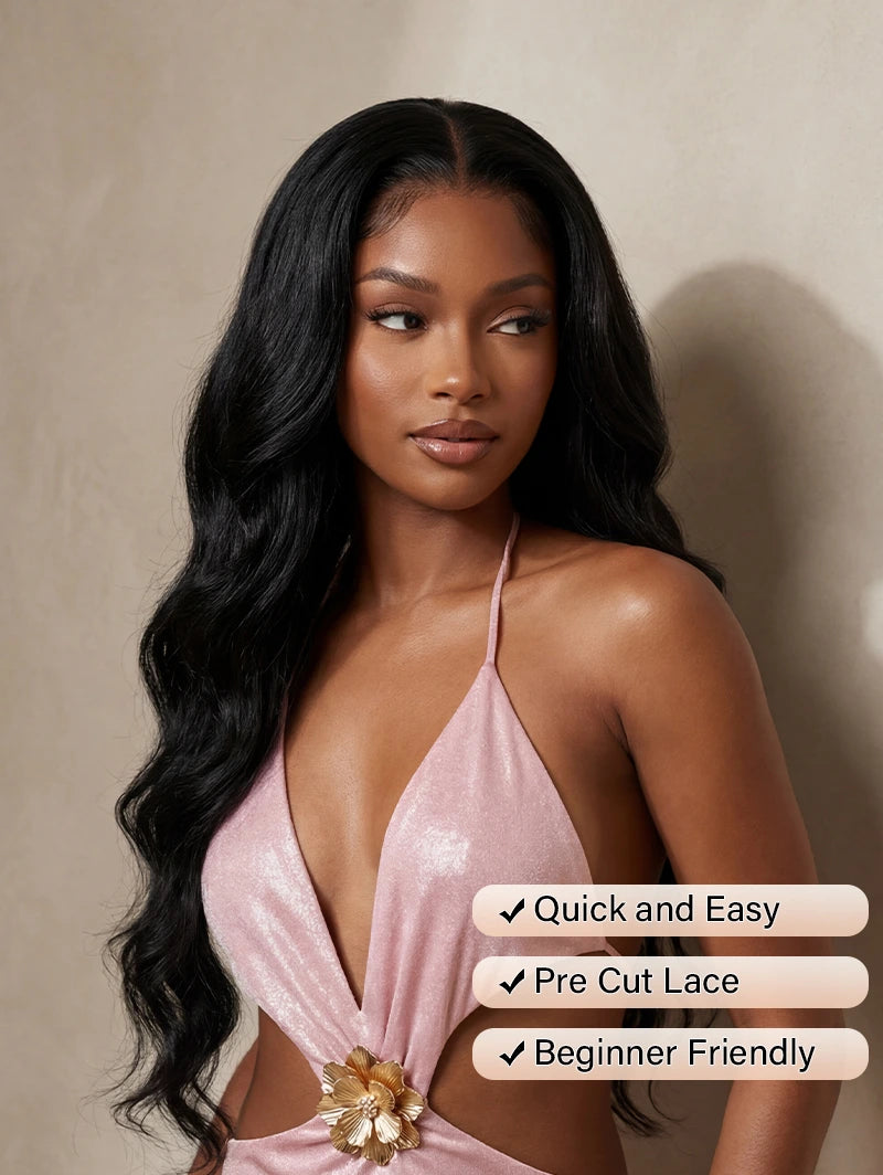 13x4 lace front wig body wave human hair wigs | WigOutlets