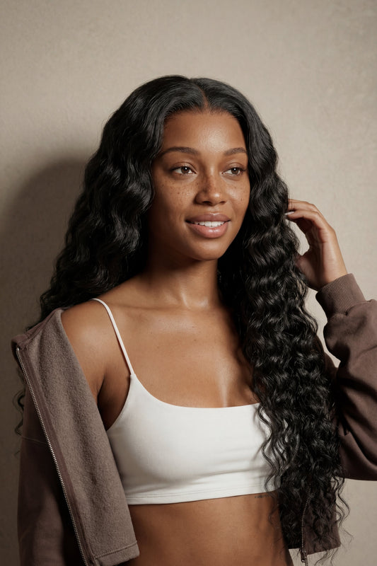 13x4 Lace Front Wig Deep Wave Hair Wigs