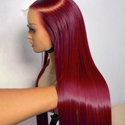 colored 13x4 lace front wig