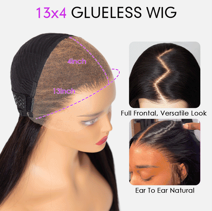 Salon Quality Short Cut Loose Body Wave HD Lace Frontal Wig Pre-everything 250% Density Glueless Wig