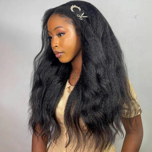 Kinky Straigh Human Crochet Hair Extensions