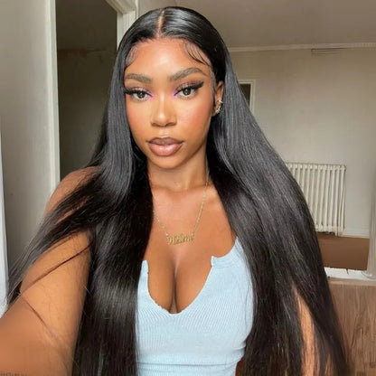 Straight Human Crochet Hair Extensions
