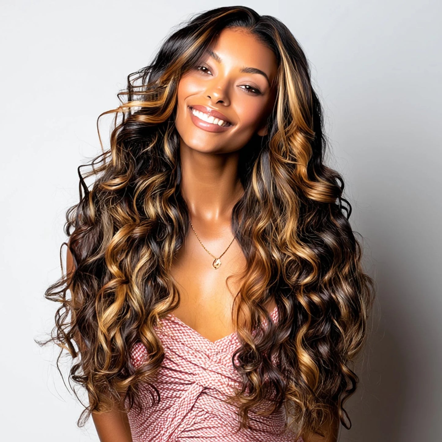 13x4 Lace Front Wig #P1b/30 Body Wave Hair Wigs 150% Density