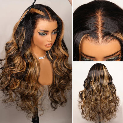 13x4 Lace Front Wig #P1b/30 Body Wave Hair Wigs 150% Density