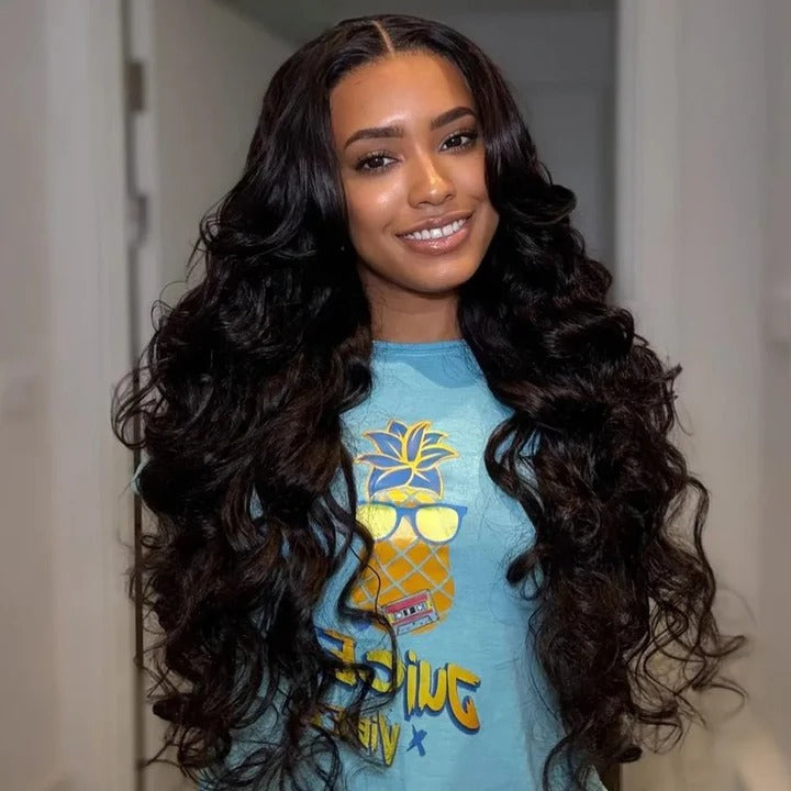 13x4 Lace Front Wig Body Wave Human Hair Wigs 250% Density