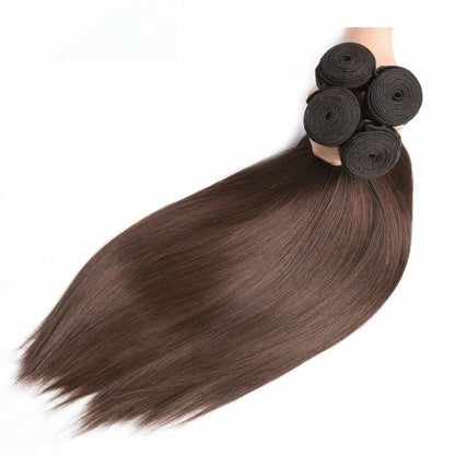 #4 Human Hair Bundle Unprocessed Virgin Human Hair Weaves Natural Extensions