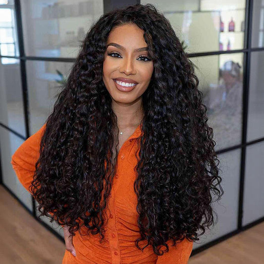 Water Wave Human Crochet Hair Extensions