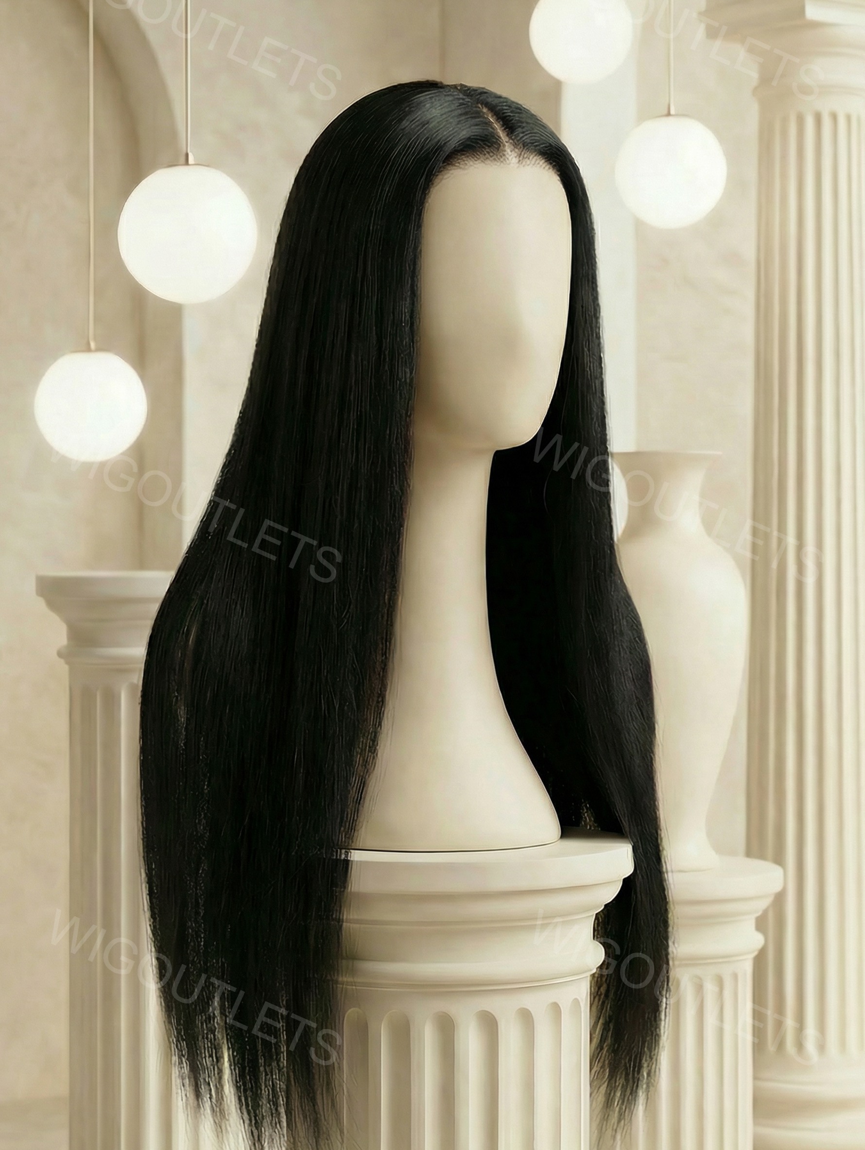 13x4 lace front wig straight human hair wigs | WigOutlets