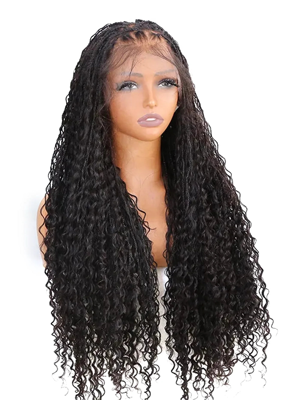 Bohemian Box Braid 13x4 & 13x6 Lace Wig 100% Virgin Human Hair Wigs